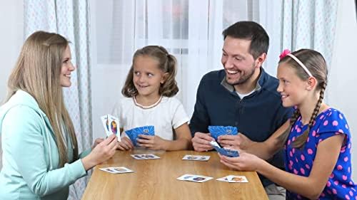Regal Games Card Game Set – Go Fish, Crazy 8’s & More for Kids & Family