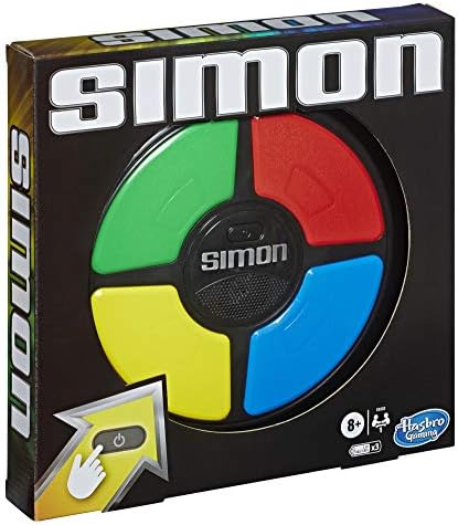 Hasbro Simon Handheld Game – Electronic Memory Challenge for Kids 8+