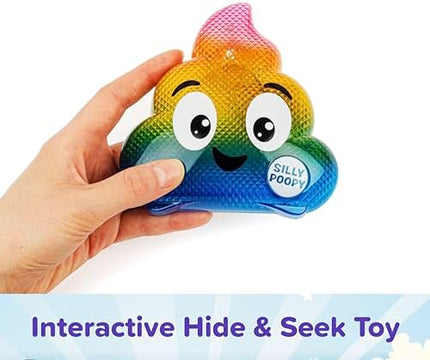 Silly Poopy’s Hide & Seek Toy – Talking & Singing Interactive Toddler Fun