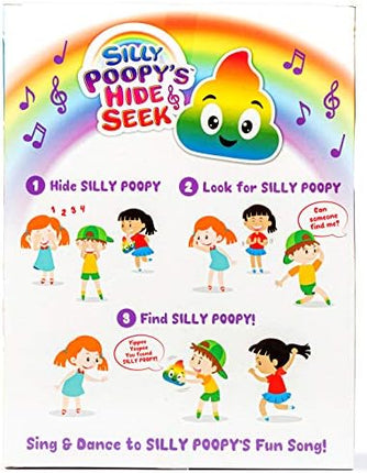 Silly Poopy’s Hide & Seek Toy – Talking & Singing Interactive Toddler Fun