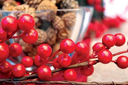 6ft Winter Berry Garland – Pine Cones & Evergreen Christmas Home Decoration