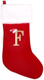 Super Soft 20" Xmas Stockings – Monogram Rustic Holiday Fireplace Decor