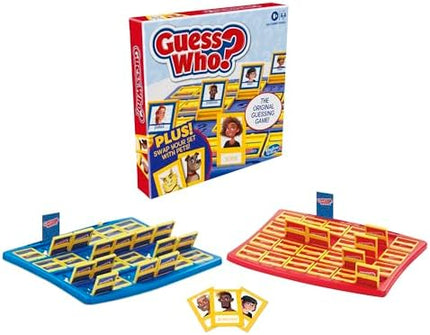 Hasbro Guess Who? Board Game – Original Kids Game with People & Pets Cards 6+