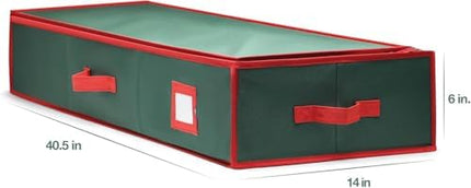 Large Gift Wrap Organizer Box – Xmas Storage Bag for 24 Rolls & Accessories
