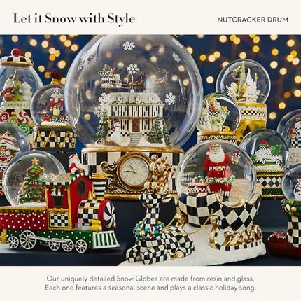 Mackenzie-Childs Nutcracker Globe – Premium Christmas Living Room Decoration