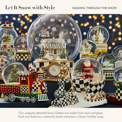 Musical Light-Up Snow Globe by MacKenzie-Childs Christmas Home Decor