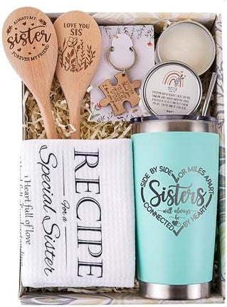 Sisters Gift Basket – Birthday, Christmas, Mother’s Day & Valentine’s Day Gift