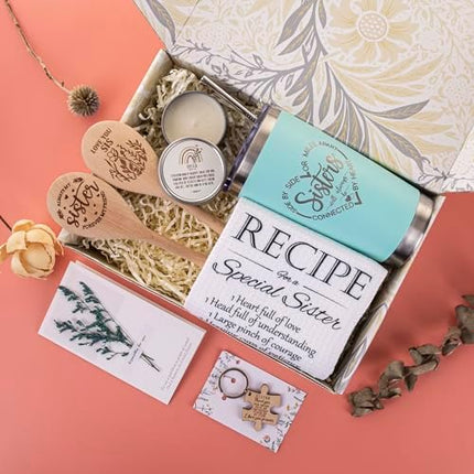 Sisters Gift Basket – Birthday, Christmas, Mother’s Day & Valentine’s Day Gift