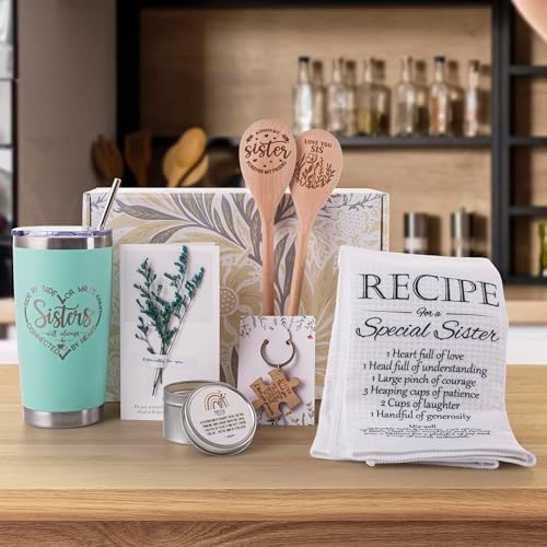 Sisters Gift Basket – Birthday, Christmas, Mother’s Day & Valentine’s Day Gift