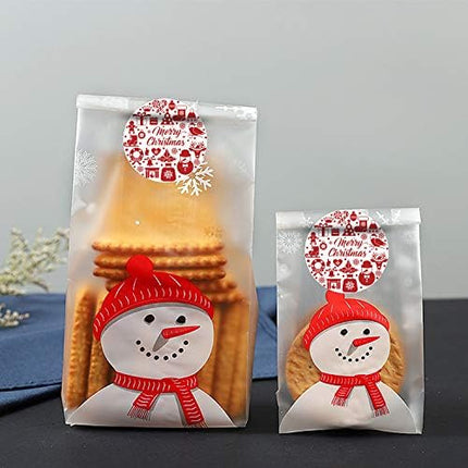 Holiday Roll Stickers 1" – Christmas Blue Round Labels for Gifts, Books & Bottles