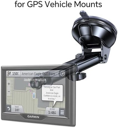 Romuto Universal Car Phone Holder, Super Suction Mount for iPhone 17/16 & Garmin GPS