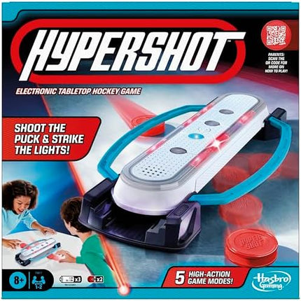 Hasbro Hypershot Tabletop Hockey – 5-in-1 Electronic Game for Kids 8+