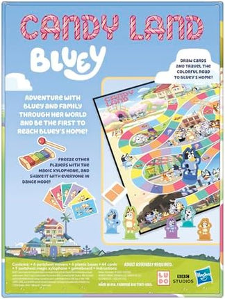 Hasbro Candy Land Bluey Edition – Board Game for Kids 3+, 2-6 Players