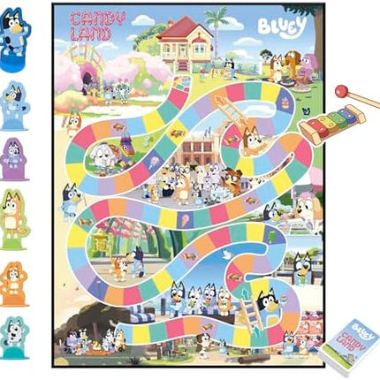 Hasbro Candy Land Bluey Edition – Board Game for Kids 3+, 2-6 Players