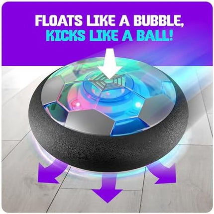 Ninja Blast Hover Soccer Ball – Light-Up Indoor Toy for Kids 3+