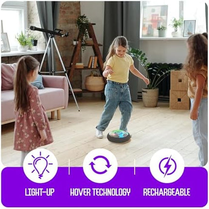 Ninja Blast Hover Soccer Ball – Light-Up Indoor Toy for Kids 3+