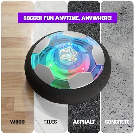 Ninja Blast Hover Soccer Ball – Light-Up Indoor Toy for Kids 3+
