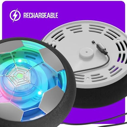 Ninja Blast Hover Soccer Ball – Light-Up Indoor Toy for Kids 3+