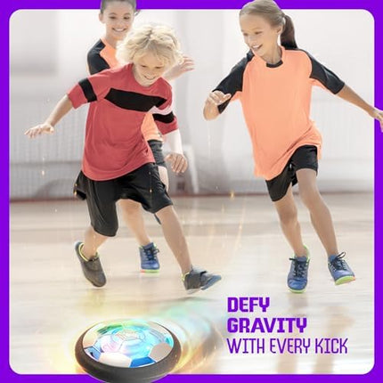 Ninja Blast Hover Soccer Ball – Light-Up Indoor Toy for Kids 3+