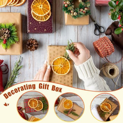 Dried Orange Slices 30 Pcs – Xmas Tree Decoration & Wreath Making Craft Set