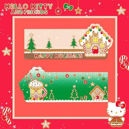 Hello Kitty Holiday Sticker Book – 30+ Puffy Reusable Stickers & Play Scenes