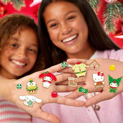 Hello Kitty Holiday Sticker Book – 30+ Puffy Reusable Stickers & Play Scenes