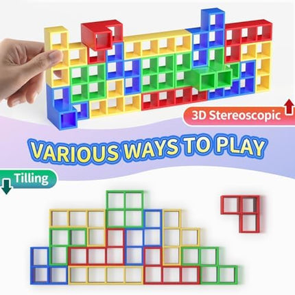 48-Piece Balance Stacking Blocks Game – Fun Family & Travel Toy for Kids