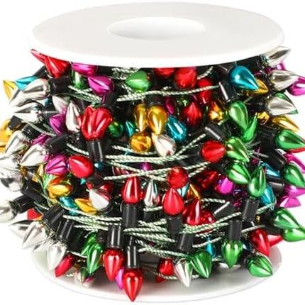 Dollhouse Light String 32.8ft – Mini Christmas LED Garland for Crafts & Displays