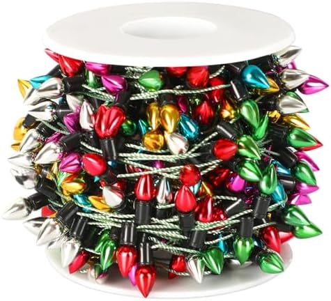 Dollhouse Light String 32.8ft – Mini Christmas LED Garland for Crafts & Displays