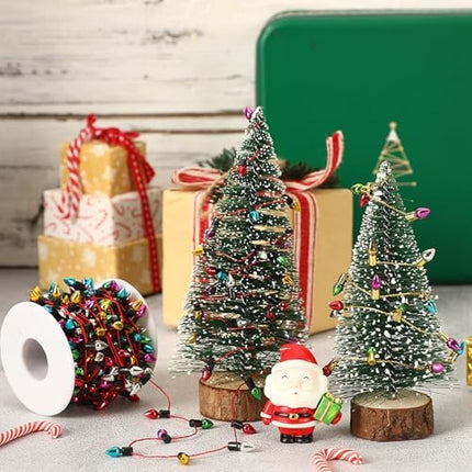 Dollhouse Light String 32.8ft – Mini Christmas LED Garland for Crafts & Displays