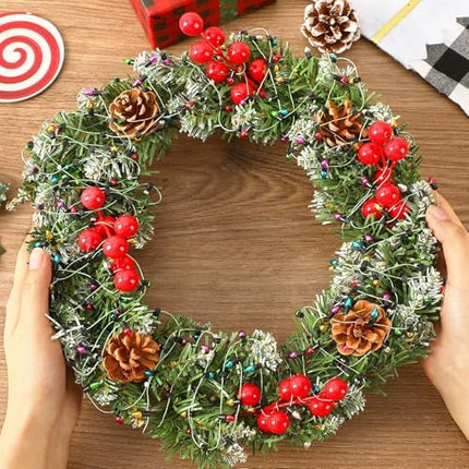 Dollhouse Light String 32.8ft – Mini Christmas LED Garland for Crafts & Displays