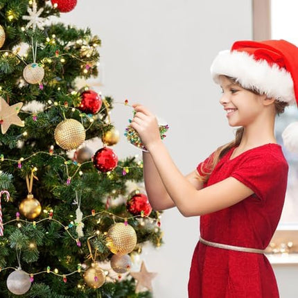 Dollhouse Light String 32.8ft – Mini Christmas LED Garland for Crafts & Displays
