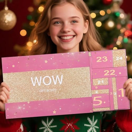 Makeup Advent Calendar 2025 with 24 Xmas Beauty Treats for Girls & Teens