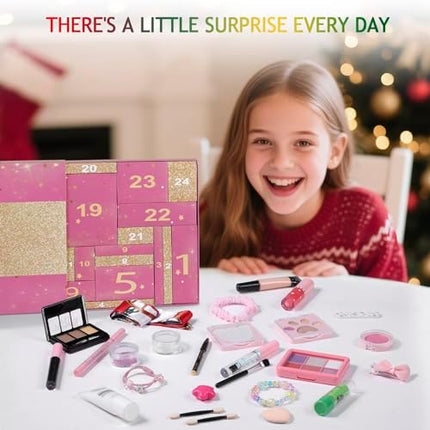 Makeup Advent Calendar 2025 with 24 Xmas Beauty Treats for Girls & Teens