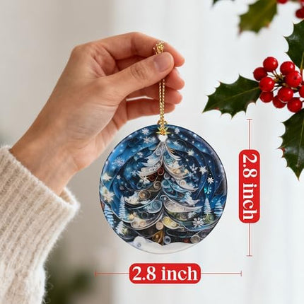 Holiday Tree Decor Ornament – Perfect Christmas Gift Idea for Family & Friends