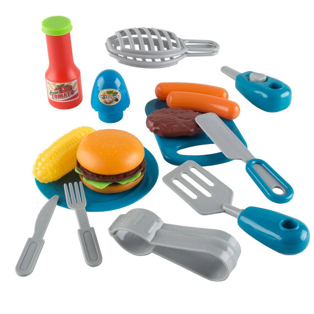 Grill Toy Set – Kids Dinner Playset for Pretend Cooking Fun