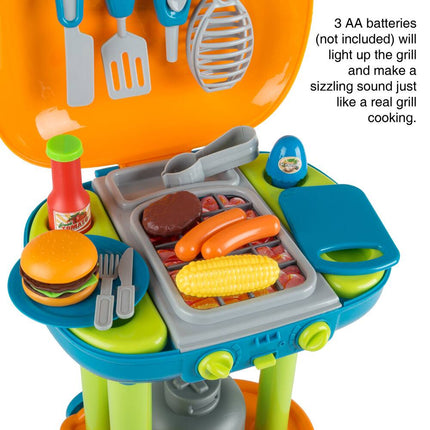 Grill Toy Set – Kids Dinner Playset for Pretend Cooking Fun