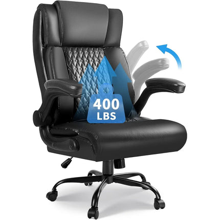 Executive Big & Tall Office Chair – Ergonomic High Back with Lumbar Support