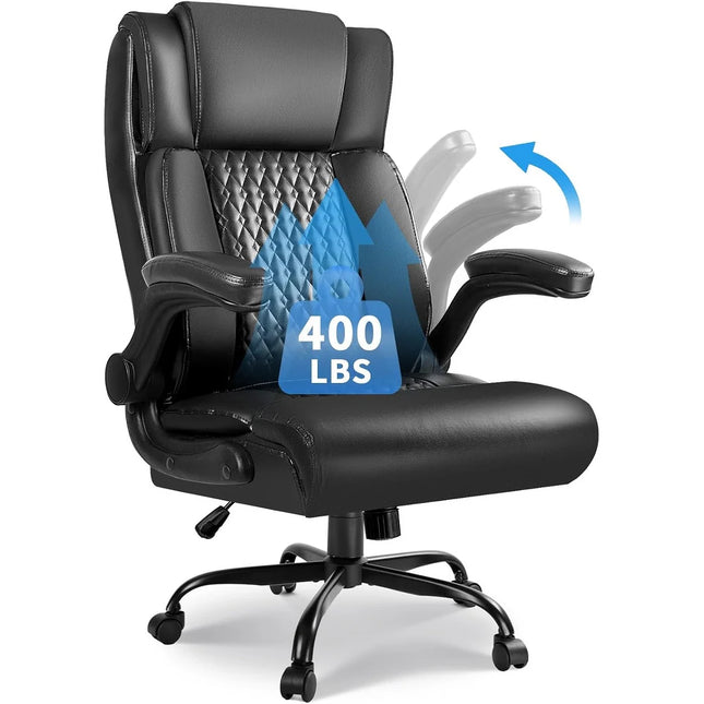 Executive Big & Tall Office Chair – Ergonomic High Back with Lumbar Support