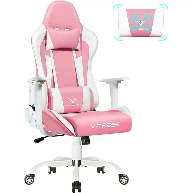 Gaming Chair High Back Ergonomic Office Chair with Lumbar Support Headrest
