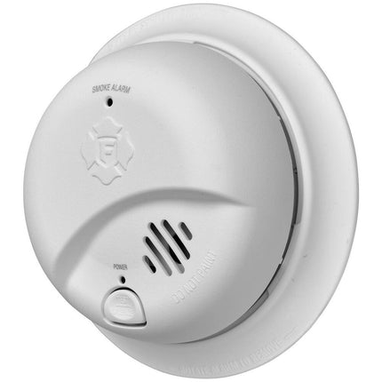 10-Year Battery-Powered Ionization Smoke Alarm – 1-Pack