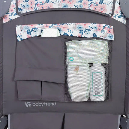 Deluxe II Nursery Center Bluebell Bassinet Baby Playard with Changing Table