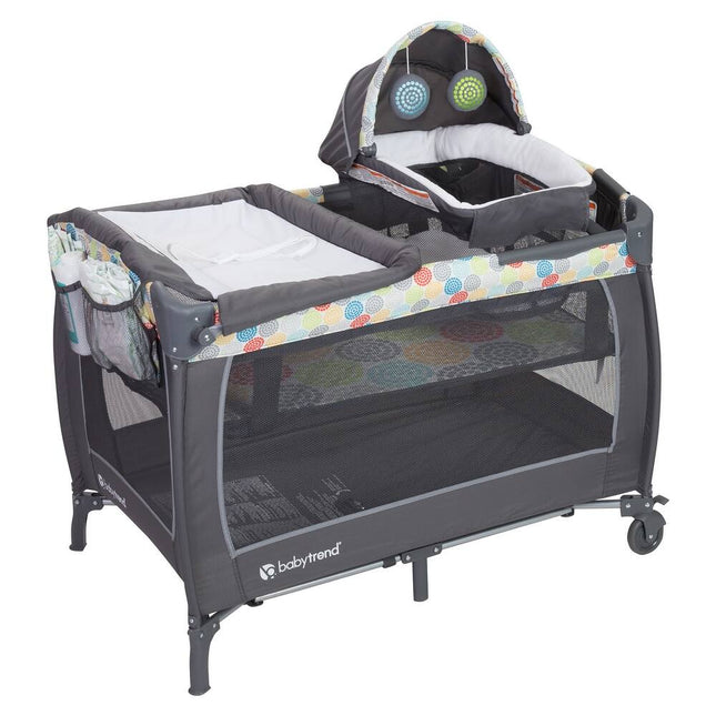 Baby Trend Lil Snooze Deluxe II Nursery Center Full Size Portable Play Yard