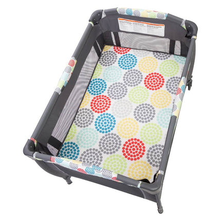 Baby Trend Lil Snooze Deluxe II Nursery Center Full Size Portable Play Yard