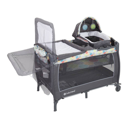 Baby Trend Lil Snooze Deluxe II Nursery Center Full Size Portable Play Yard