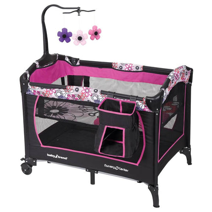 Trend Nursery Center – Floral Garden Baby Milestone Blanket, Gender Neutral