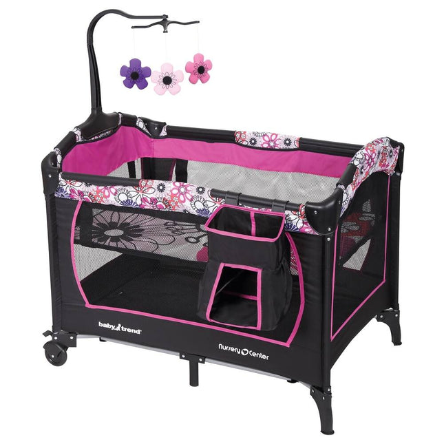 Trend Nursery Center – Floral Garden Baby Milestone Blanket, Gender Neutral