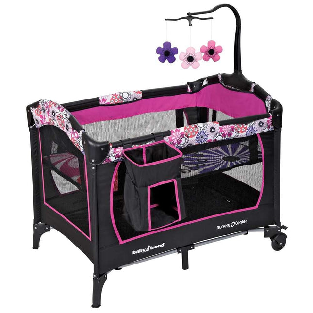 Trend Nursery Center – Floral Garden Baby Milestone Blanket, Gender Neutral