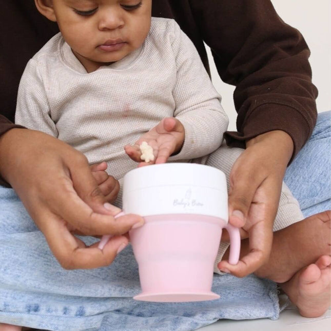 2-in-1 Cup for Snacks and Drinks – Ideal for Home or Travel