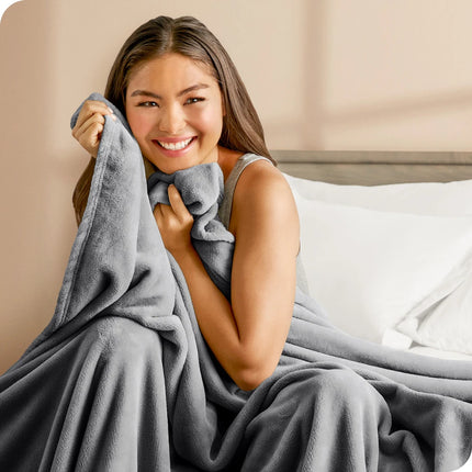 Premium Microplush Fleece Blanket Ultra Soft Cozy Warm Home Throw Blanket